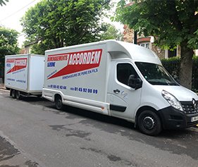 Camion et remorque Accordem